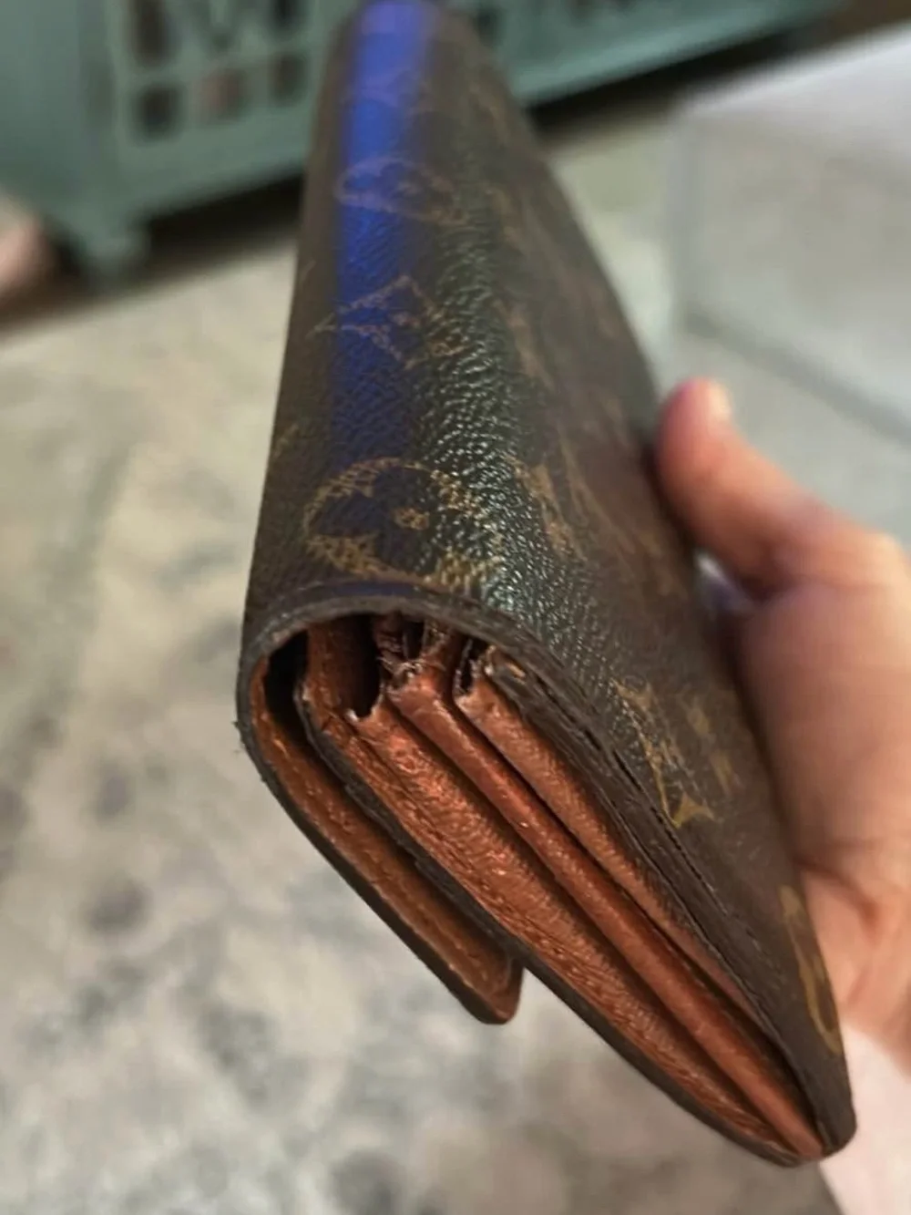 Louis Vuitton Sarah Wallet Brown Monogram